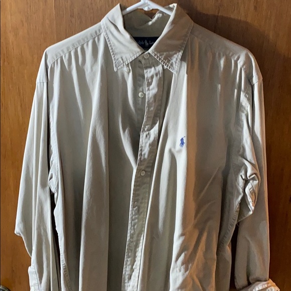 Polo Ralph Lauren Other - POLO button down TAN - Blake fit size Medium